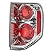 Brock Replacement Taillight Tail Lamp Passenger Compatible with 06-08 Pilot SUV 33501-S9V-A11