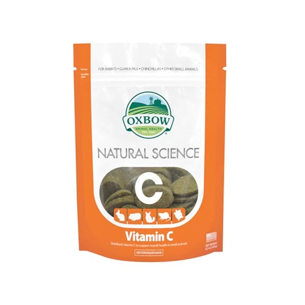 OXBOW NATURAL SCIENCE SMALL ANIMAL VITAMIN C SUPPLEMENT –