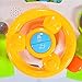 FunsLane Kids Steering Wheel with Lights, Mirror, Music and Sound Educational Toy