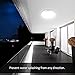Ustellar Waterproof 12W LED Ceiling Lights, 11in, 100W Incandescent Bulbs Equivalent, IP44, 950lm, Lighting for Bathroom, Kitchen, Hallway, Flush Mount Ceiling Light, 6000K Daylight White