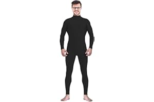 Gaoin Men's and Women's Stretch Spandex Zentai Unitard Bodysuit Costume Without Hood Feet Hands