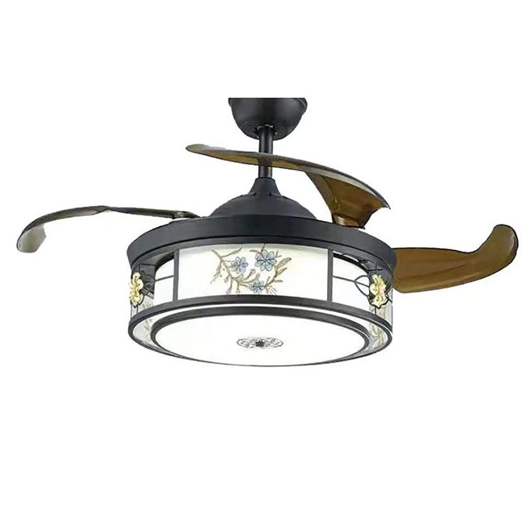 Amazon Com Yjffan Fan Chandelier Chinese Style Living Room
