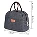 BALORAY Lunch Bag for AdultsInsulated Lunch Tote Bag Lunch Cooler Organizer Lunch Holder Insulated Lunch Cooler Bag for Work,Travel,Picnic (Grey)