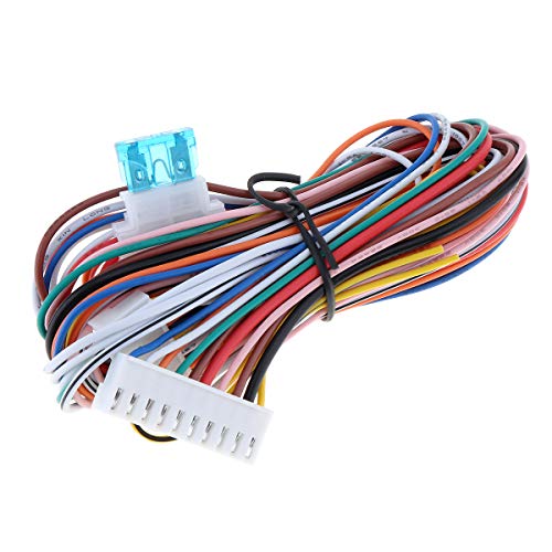 Universal 12V Auto Car Alarm Keyless Entry System with Remote Control Siren Sensor