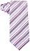 Striped Ties for Men - Woven Necktie - Pink