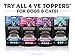 Vital Essentials Freeze Dried Beef Toppers - Premium USA Made Protein Mix-In - Just Add Water Or Simply Sprinkle On Top - 6 oz Resealable Bag