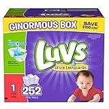 luvs diapers, size 2, 216 count