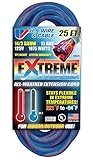 US Wire 98025 14/3 25-Foot SJEOW TPE Extension Cord (Blue, 2-Pack)