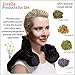 ZORELLE Heating Pad for Neck and Shoulders: Heated Neck Wrap Microwavable - Hot and Warm Compress Therapy - Herbal Aromatherapy for Anxiety, Stress and Migraine Relief