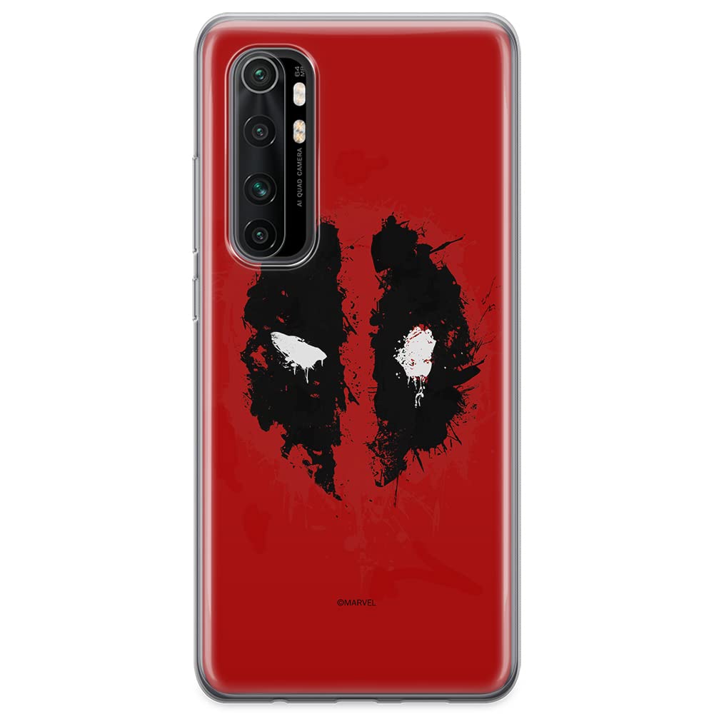 ERT GROUP mobile phone case for Xiaomi MI NOTE 10 Lite original and officially Licensed Marvel pattern Deadpool 012 optimally adapted to the shape of the mobile phone, case made of TPU