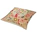 Juvale Easter Throw Pillow Covers, 18”x18” (Set of 6), Spring Pillow Covers for Home Decor, Decorative Cushion Covers – 6 Designs