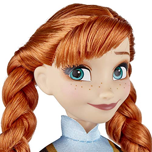 Disney Die Eiskönigin Anna Modepuppe, Kleid und Schuhe inspiriert durch Disneys Die Eiskönigin, für Kinder ab 3 Jahren – Bild 5