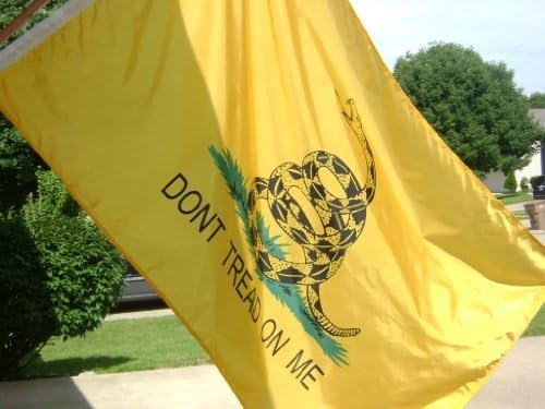 Avidflag(tm) Gadsden Snake Dont Tread on Me Tea Party Nylon 3x5' Flag Avidtech Construction