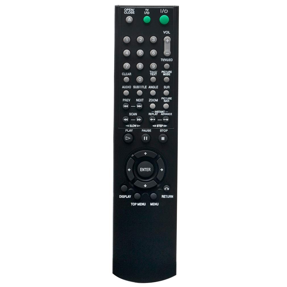 VINABTY RMT-D166P RMT-D165P RMT-D165A Remote Control Replacement fit for Sony DVD Player DVP-NS575P DVP-NS585P DVP-NS575PWM DVP-NS355 DVP-NS575PB