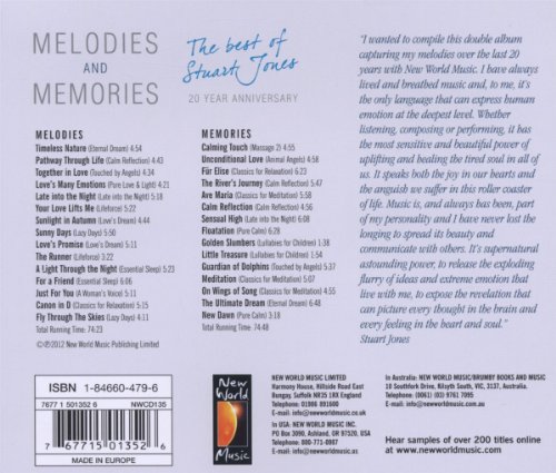 Stuart Jones Melodies Memories Amazon Com Music