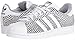 adidas Originals Men's Superstar Snake Pack Fashion Sneaker, White/White/Core Black, 11 M US