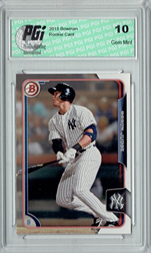 Aaron Judge 2015 Bowman Draft #150 Rookie Card PGI 10