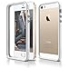 iPhone SE case, elago® [Bumper][White] - [Edge Protection][Minimalistic][Durable Hardshell] - for iPhone SE/5/5S