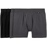Goodfellow &amp; Co Men's Boxer Briefs 5pk (XXL, Dark Gray/Black)