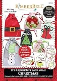 CD It's A Cinch Gift Bags, Volume 2: Christmas Machine Embroidery CD by KimberBell