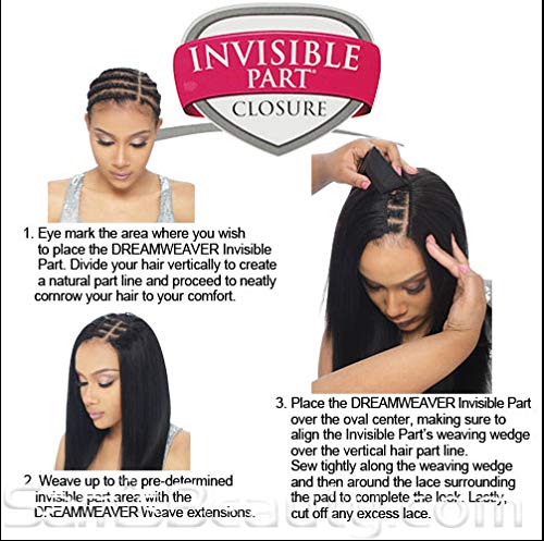 Amazon Com Model Model Dream Weaver 100 Human Hair Invisible