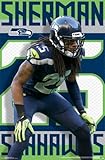 Seattle Seahawks - R Sherman 14 Poster 22 x 34in
