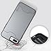 CoverON [SecureCard Series] Fit iPhone 8 Plus Case with Card Holder, iPhone 7 Plus Case, Protective Hybrid Cover with Card Slot and Kickstand for Apple iPhone 8 Plus/iPhone 7 Plus - Gunmetal Grey