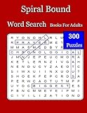 Spiral Bound Word Search Books For Adults: 300 Yoga for the Brain by zero man