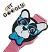 Sugar Kids Digital LCD Watch with Interchangeable Googly Eyes Face Tops Dog & Cat