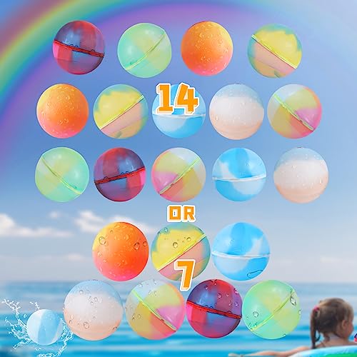 Reusable Water Balloons Refillable Water Balloons Water