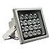 Univivi IR Illuminator 850nm 90 Degree Wide Angle IR Lights,18pcs IR Infrared Illuminator with DC12V 2A Power Adapter