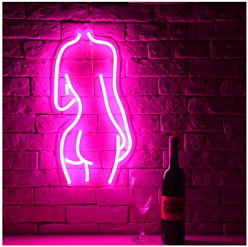 Lady Back LED Neon Sign Lights Art Wall 