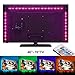 Boomile LED TV Backlight, USB LED Strip Lights 6.56ft 2M 5050 RGB Light Strips Kit Bias Lighting with Remote Control for HDTV, Flat Screen TV Accessories Desktop Monitors PC, Multi Color