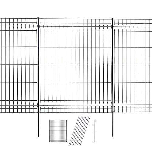 Hopesun Decorative Garden Fence Fast Installation MultiPurpose Metal