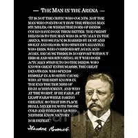 OUTWEST TRADING The Man in The Arena Speech Photo Print on Matte Photo Paper (11 x 14)