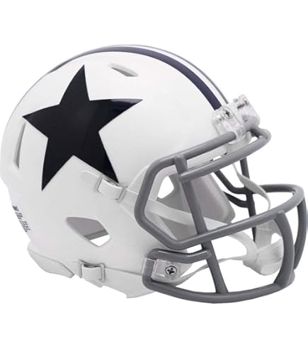 Amazon.com : Riddell Mini Football Helmet - Speed Dallas Cowboys