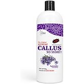 SPA REDI Salon &amp; Home Pedicure Callus Remover, Smoothing, 32 oz | Fast-acting liquid smooths dry, cracked heels for salon or home pedicures; lavender and rosemary scent; cruelty free.