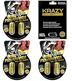 New Burro EN Primavera 60000 All Natural Male Enhancement Sex Double 6Pills Krazy Night Black 1 Pill (6Pill Krazy1Pill)