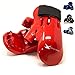 whistlekick Pair Martial Arts Gloves, Heat, Red (Child, Medium) with Industry Leading Warranty-Karate Gear/Taekwondo Sparring Gear Set