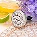 HooAMI Car Essential Oil Diffuser Vent Clip,Car Aromatherapy Diffuser Stainless Steel Flower Locket with 12 Refill Pads