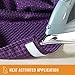 VELCRO Brand Iron On Tape for Alterations and Hemming | No Sewing or Gluing | Heat Activated for Thicker Fabrics | Cut-to-Length Roll