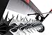 Brinly SAT-40BH Tow Behind Spike Aerator with Transport Wheels, 40-Inch