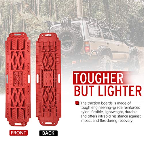 BUNKER INDUST OffRoad Traction Boards with Jack Lift Base, 2 Pcs