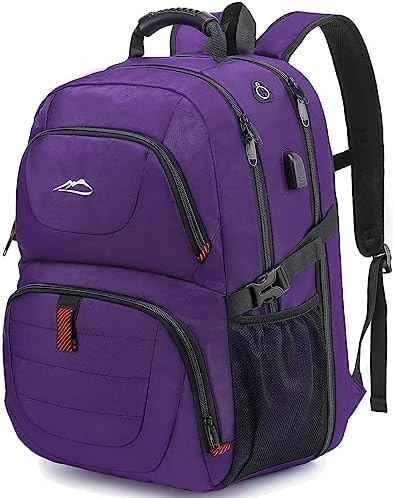 Amazon.com: SHRRADOO Extra Large 50L Travel Laptop Backpack with combination lock, College Backpack Airline Approved Business Work Bag Fit 17 Inch Laptops for Men Women,Purple : Electronics Amazon.com: SHRRADOO Extra Large 50L Travel Laptop Backpack with combination lock, College Backpack Airline Approved Business Work Bag Fit 17 Inch Laptops for Men Women,Purple : Electronics