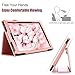 BENTOBEN Case for Amazon Fire HD 10 Tablet (9th/7th/5th Generation,2019/2017/2015 Release)-Bling Sparkly Folding Stand Cover with Stylus Holder &Auto Wake/Sleep Smart Case for Fire HD 10, Rose Gold