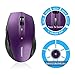 TeckNet Alpha Ergonomic 2.4G Wireless Optical Mobile Mouse 3000 DPI with USB Nano Receiver for Laptop,PC,Chromebook,Macbook,Computer,6 Buttons,30 Months Battery Life, 5 DPI Adjustment Levels
