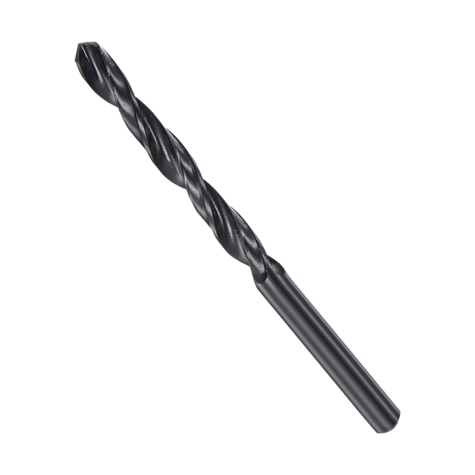 CoCud Twist Drill Bits, 7.2mm Cutting Diameter 0.28" Shank, High-Speed Steel Black Oxide Coating Jobber Bit Set (Applications: for Metal Wood Plastic), 1-Pieces