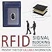 kinzd Slim Wallet RFID Front Pocket Wallet Minimalist Secure Thin Credit Card Holder (One Size, A Napa Blue) …