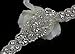 SoarDream Rhinestone Applique Pearl and Crystal Belt DIY Bridal Dress Belt