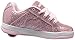 Heelys Kids Split Sneaker, Light Pink Disco Glitter, 2 M US Big Kid